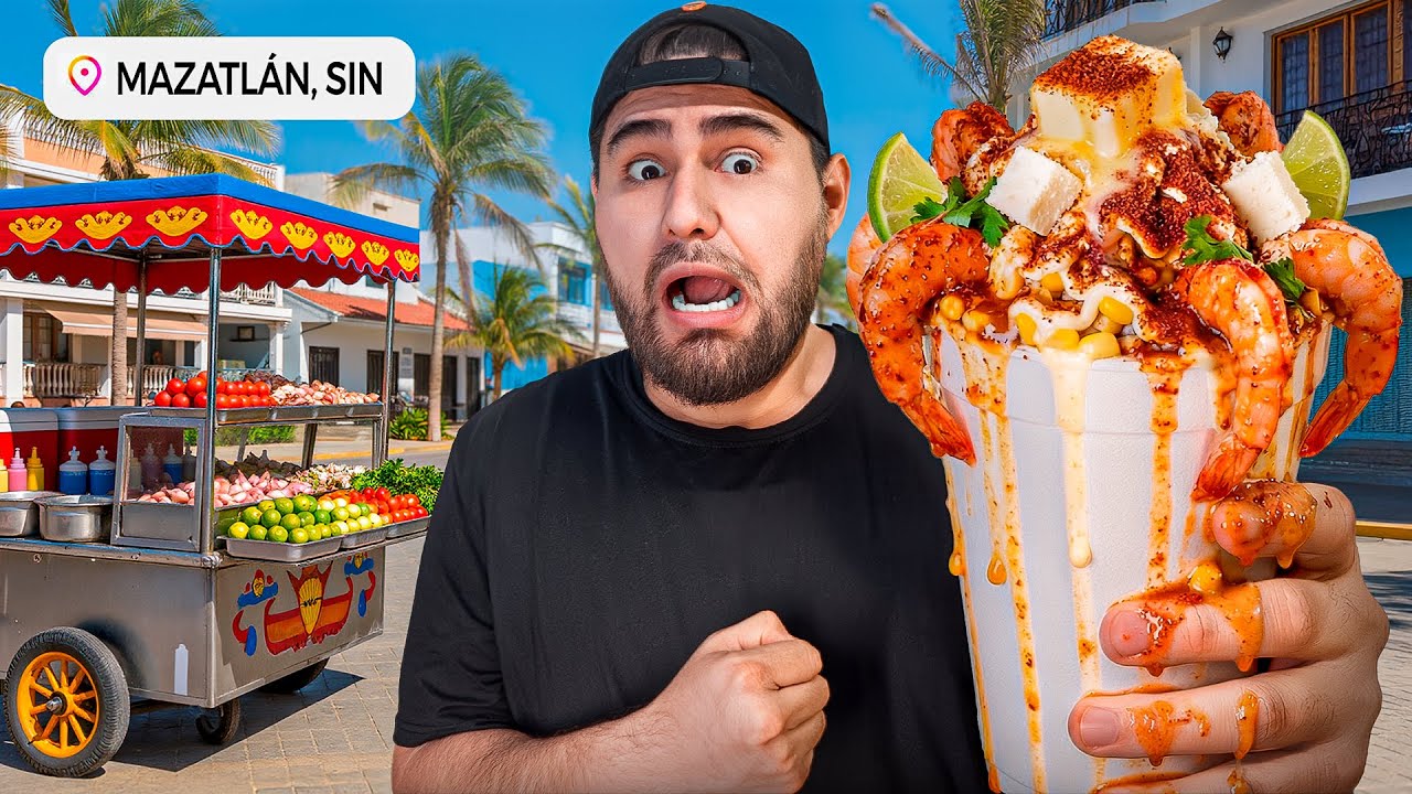 ¡NO SABÍA que en MAZATLÁN COMEN así los MARISCOS 😱🦐! Me sorprendieron sus combinaciones🔥