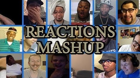 My 1st "Try not to laugh CHALLENGE" - Reactions Mashup