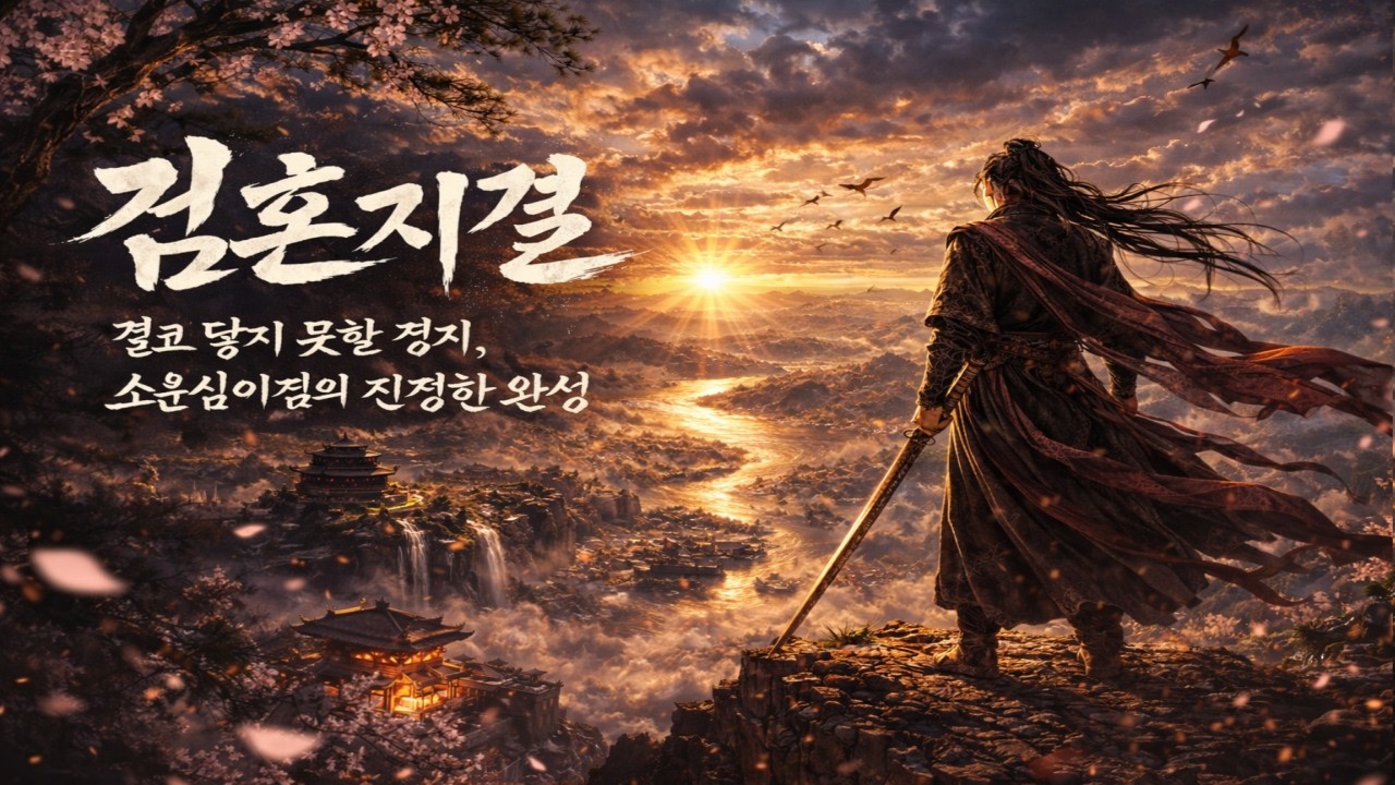 ［무협소설 ］안보면 후회! 검혼지결(劍魂之結) :결코 닿지 못할 경지,소운십이겸의 진정한 완성 #먼치킨#무협#wuxia#swordmaster