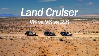 PART 2: The Definitive Off-Road Battle: Toyota Land Cruiser V6 vs V8 vs 2.8L