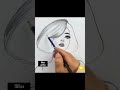 girl pencil drawing video sketching video art by Miss artba new video trending song