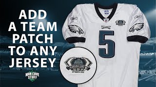 Add a Custom Patch to Any Jersey | Philadelphia Eagles Jersey DIY Project