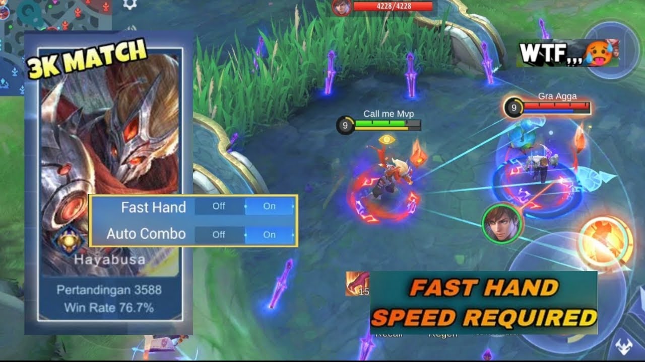 HAYABUSA AGGRESSIVE 😱Gameplay 2023 | FASTHAND +INSANE COMBO 🔥