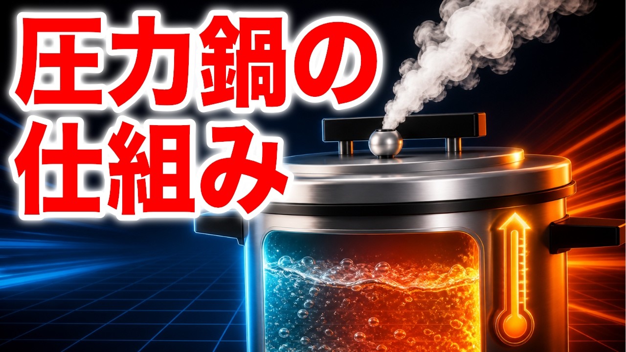 なぜ圧力鍋は短時間で料理ができるのか?仕組みを解説するのサムネイル