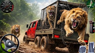 Trasporto di camion per animali in 3D - Gioco di guida di camion per il trasporto di animali 2025... screenshot 5