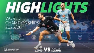 Famous 🇪🇬 Gawad v Soliman 🇪🇬 | PSA World Championships 2025/26 | QUARTER FINAL HIGHLIGHTS Profile