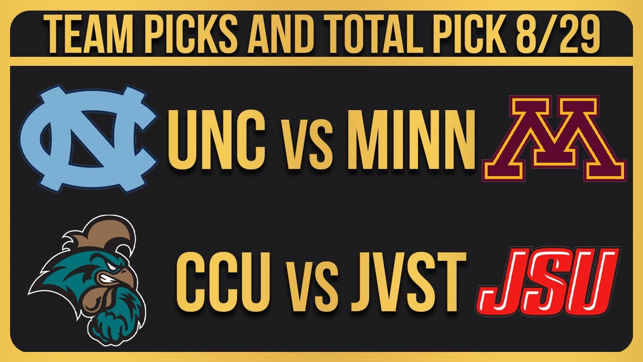 FREE College Football Picks Today 8/29/24 NCAAF Week 1 Betting Picks ...