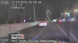 East Haven police release dashcam video of crash that killed a 4-year-old boy