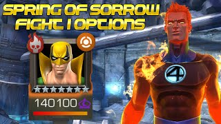 Wong | Spider Gwen | Human Torch + More! Spring of Sorrow Fight 1 Options | Marvel Champions