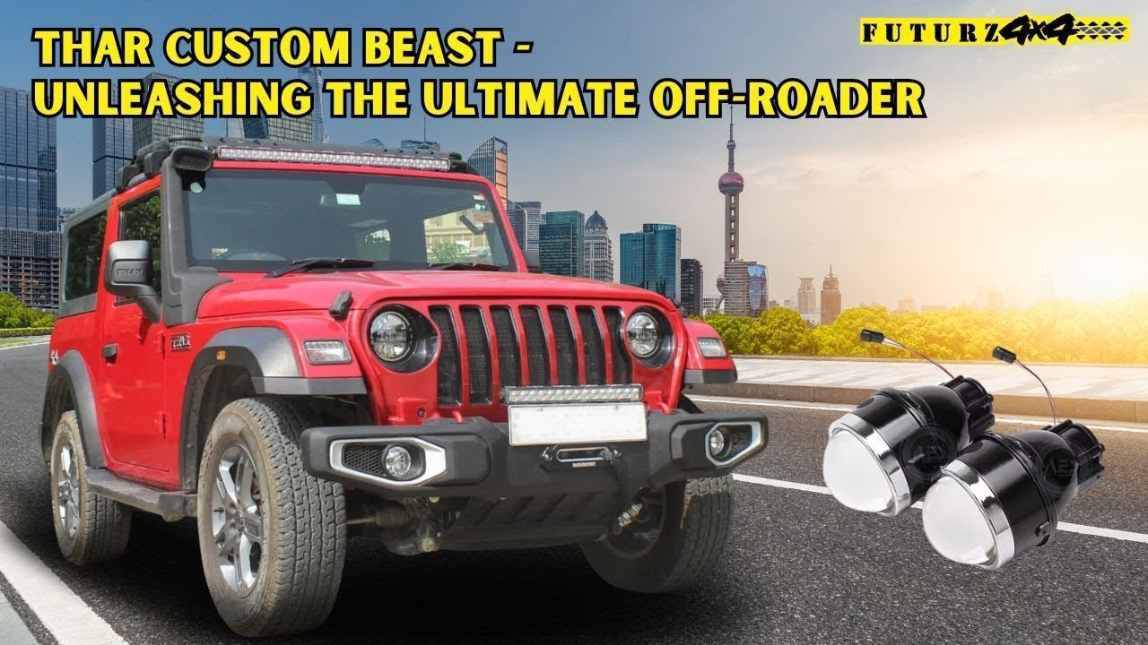 Thar Custom Beast  Unleashing the Ultimate Off Roader @Futurz4x4