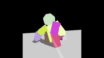 WebVR Physics - Ragdoll demo