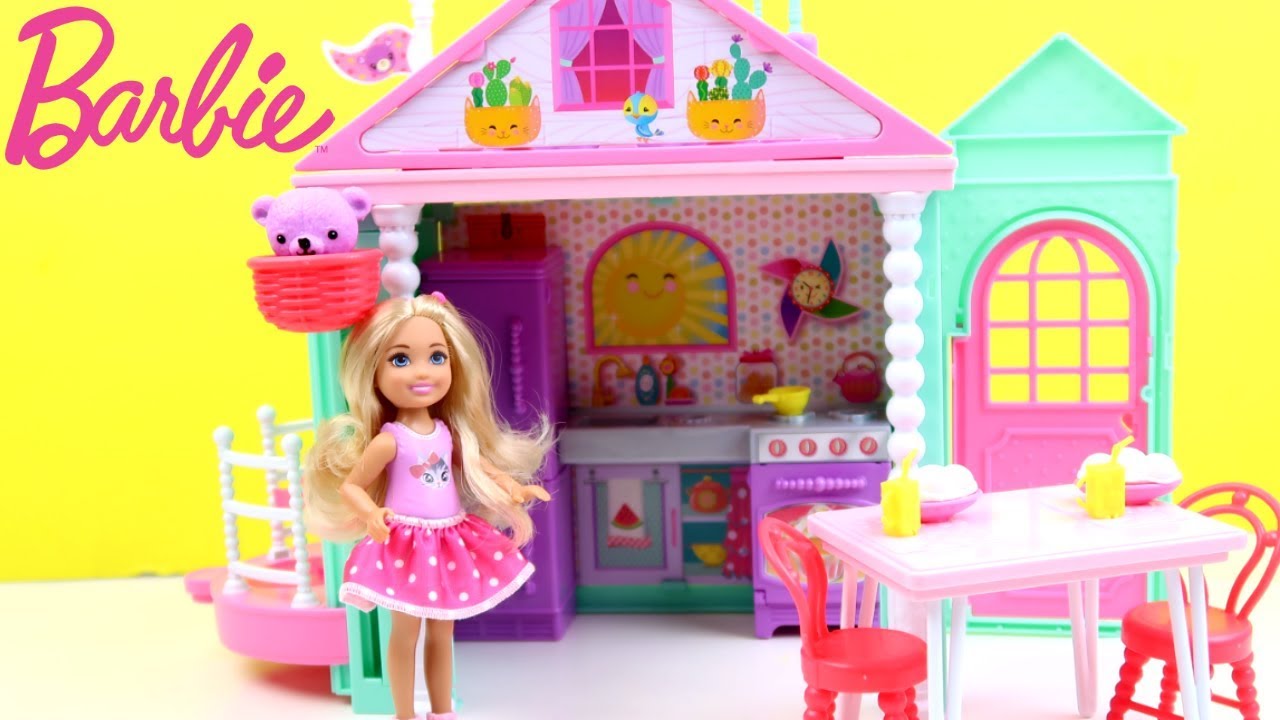 ⁣بيت باربي تشلسي الجديد ألعاب بنات - Barbie Chelsea house