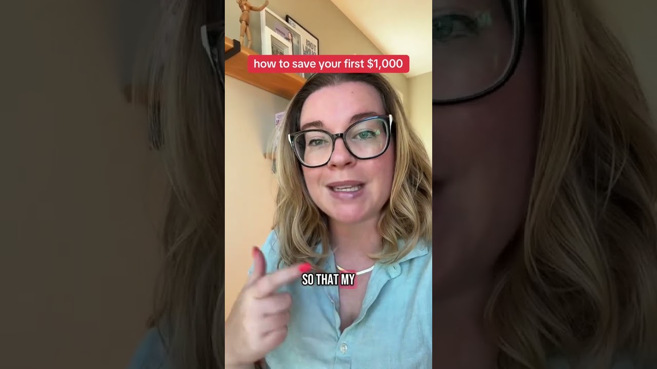How to save your first $1,000 in 4 steps