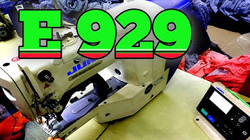 Juki  LK-1900B  Bartack Button Error E 929  Sewing Machine  How To Remove Solve  E 929