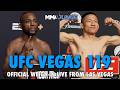 UFC Vegas 119: Kape vs. Horiguchi 2 official weigh-in live stream | Fri. @ 12 p.m. ET