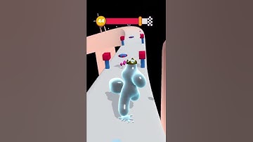 Blob Runner 3D Fashion All Levels Gameplay Walkthrough Android, iOS NEW UPDATE MAX LEVEL #shorts