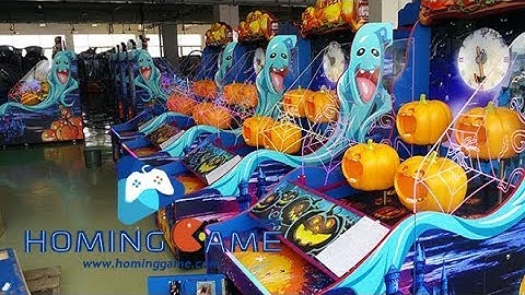 2019 HomingGame Newest Lottery Redemption Game Happy Halloween Amusement Game Machine