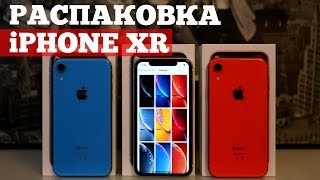 Распаковка iPhone Xr и ТЕСТ камеры