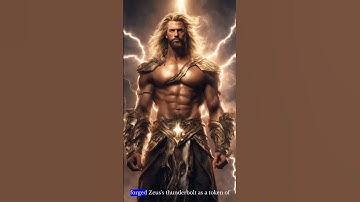 How did Zeus gain his thunderbolt