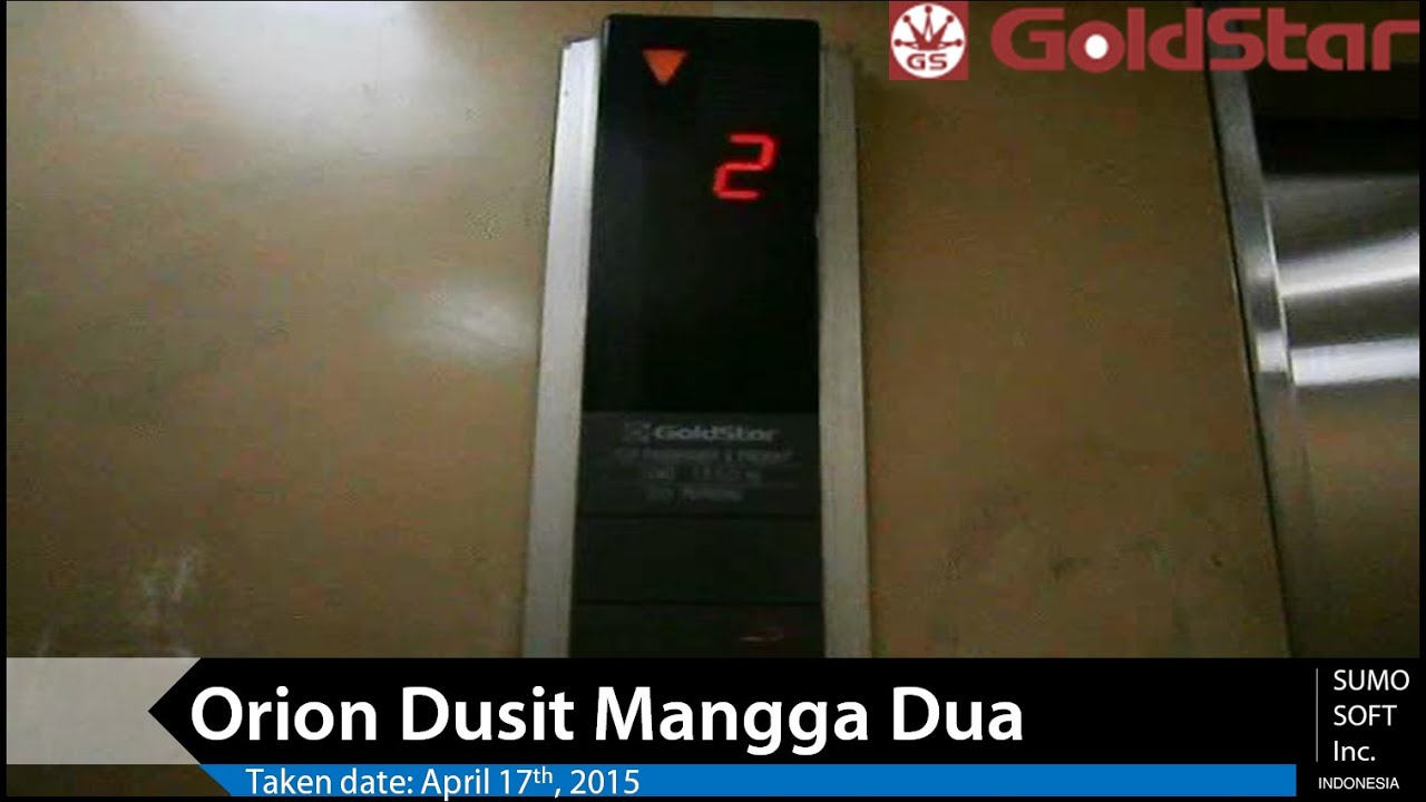Goldstar Lift  at Orion Dusit Mangga  Dua  Jakarta Retake 1 