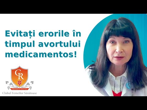 Evitați erorile in timpul avortului medicamentos!