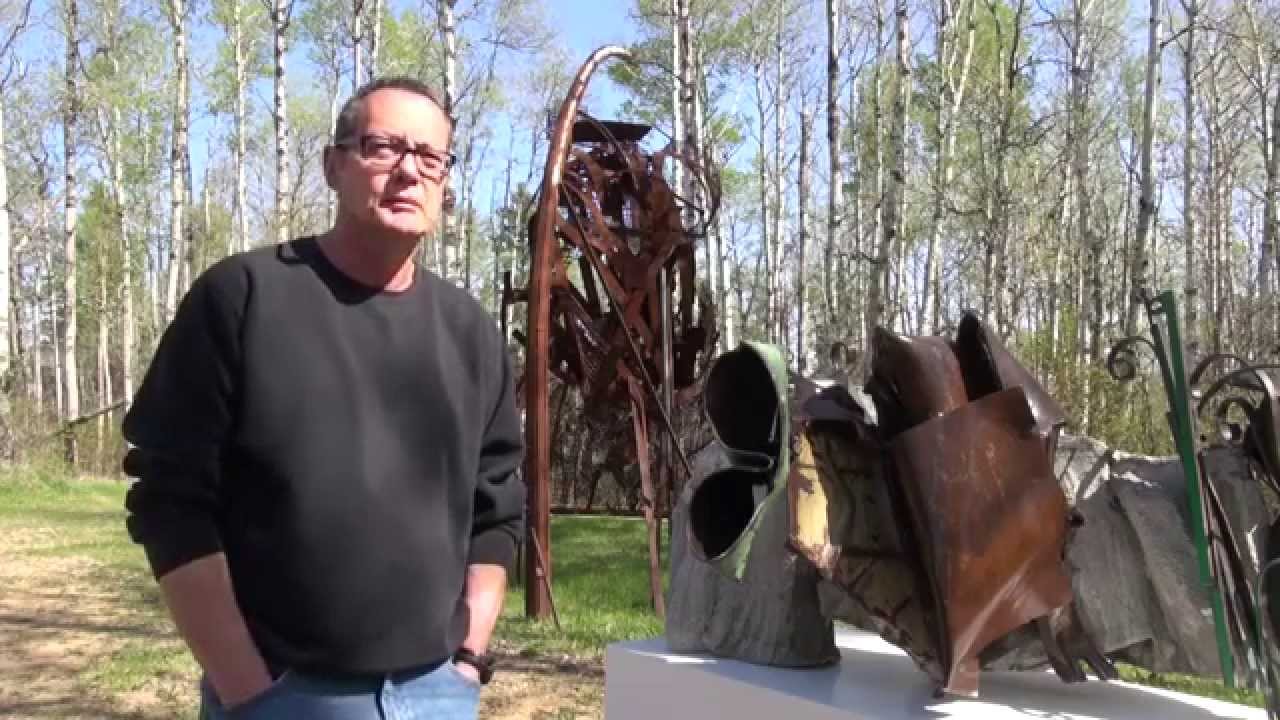 Art Gallery of St Albert's interview with artist Ken Macklin YouTube