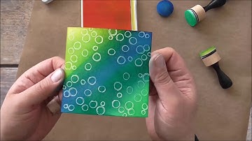 Stampin Up Bella and Friends Playful Backrounds