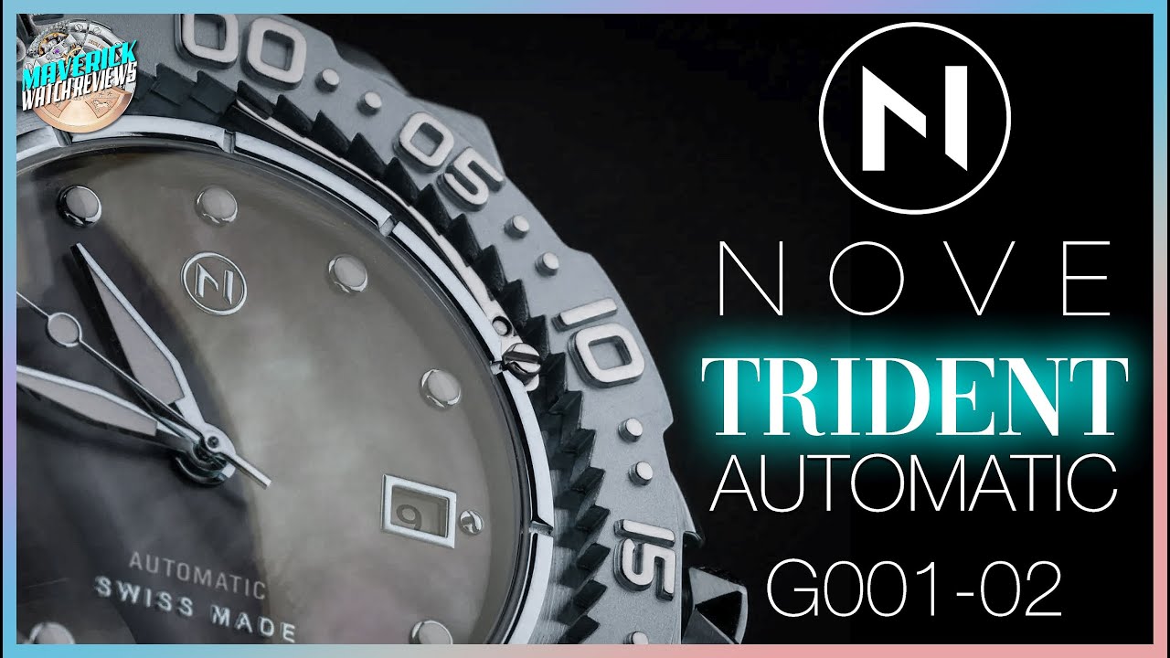 Still Really Thin! NOVE Trident 200m Automatic G00102 Unbox & Review
