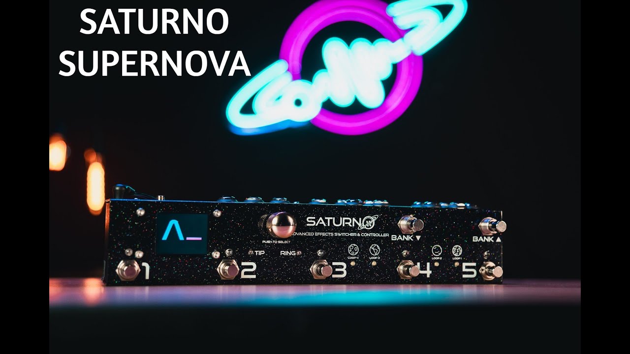 Saturno Supernova Controladora | Como configurar e como eu utilizo