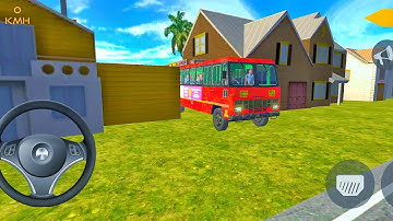 ♣️Indian Sleeper Bus Simulator 3D👈 | Tata Sleeper Bus Driving 😈 City Bus Games - Android🤯 Gameplay |