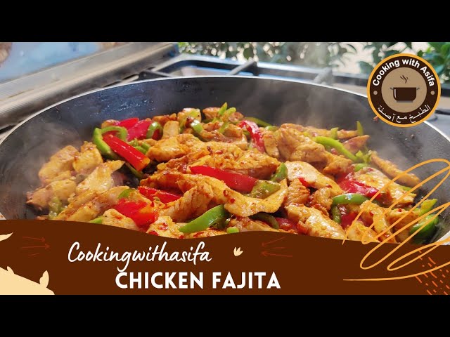 Tasty Chicken Fajita Recipe - Fajita Dish | Cooking with Asifa