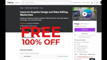 Canva for Graphics Design and Video Editing Masterclass