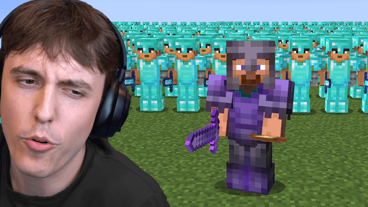 500 Hunters VS The Smartest Minecraft Player
