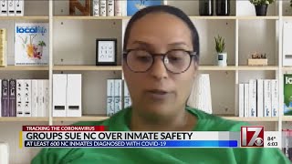Groups sue over NC inmate safety during COVID-19 pandemic
