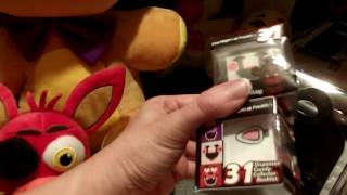 Five Nights At Freddys Radz Cubez Mangle And Puppet Unboxing