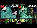 Atomic runner chelnov arcade vs sega genesis side by side comparison  dual longplay