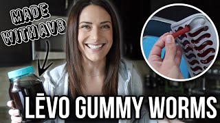 MAKING 🍃 GUMMY WORMS WITH AVB | using the LĒVO C infusion machine