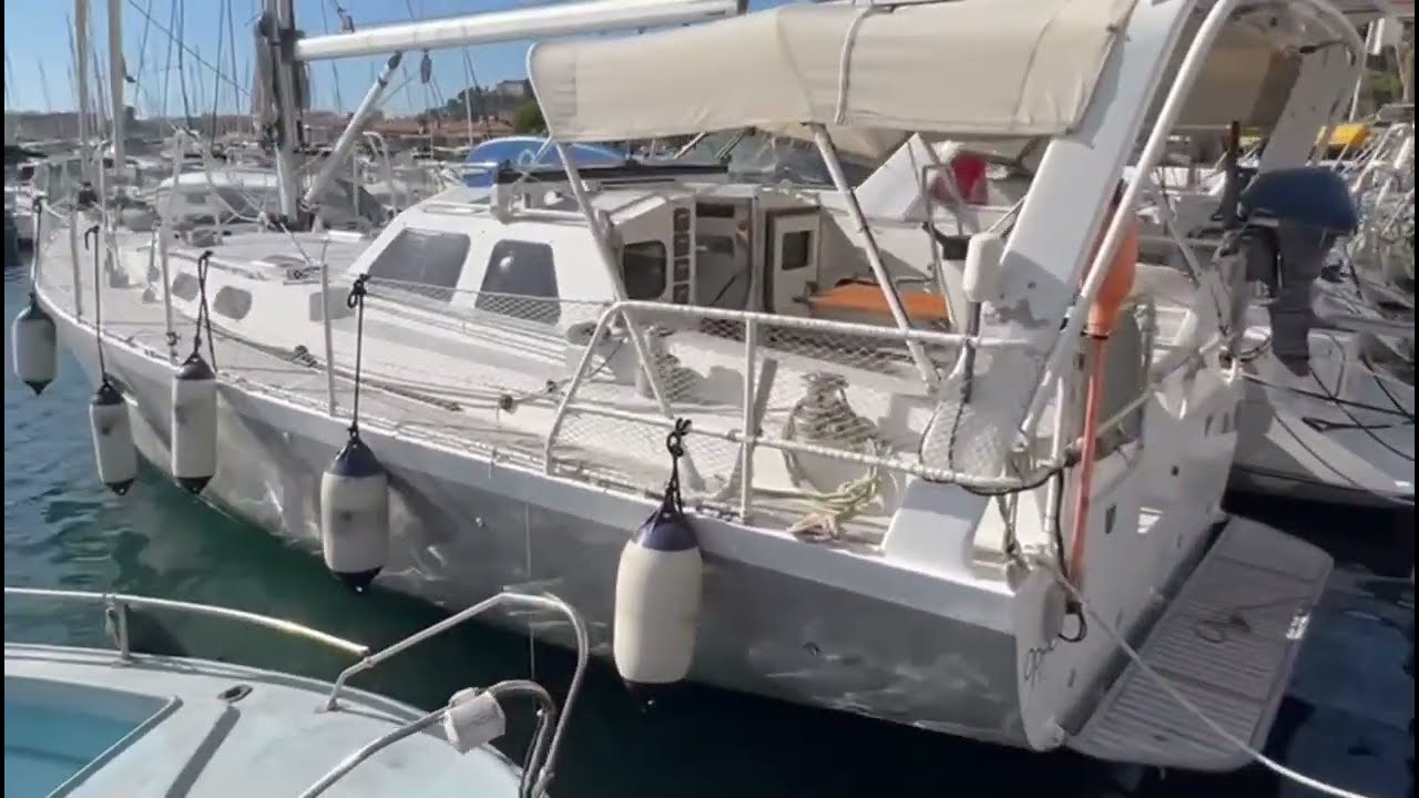 Voilier aluminium dériveur intégral Cordova 40 