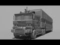 Unisol truck 3d model of mobile laboratory from the universal soldier 1992 movie