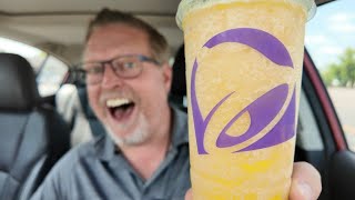 Trying Taco Bell s New Pineapple Freeze Drink