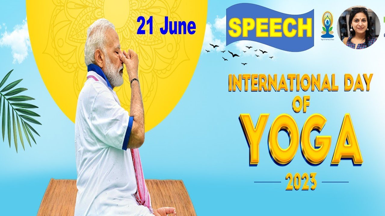 a speech on international yoga day