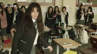 GANAS! Han So-hee Ngabisin Geng Tukang Bully Sendirian | My Name | Clip