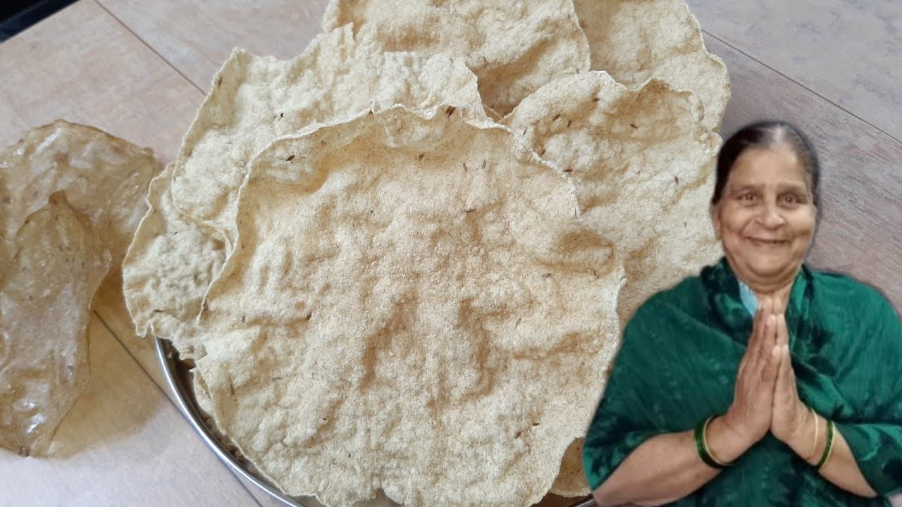 Обязательно попробуйте приготовить воздушные лепешки джовар-папад таким способом, как их готовила...