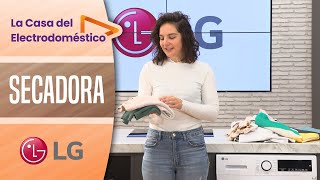 Lg Secadora Rh80T2Ap6Rm - Color Blanco, Bomba De Calor, 8 Kg, A.