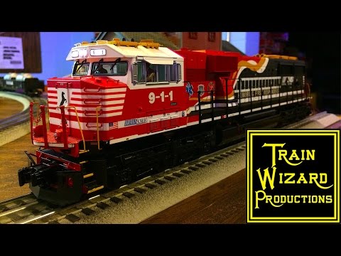 Mth Premier Line Ns Sd60e First Responders 911 Train Wizard Productions