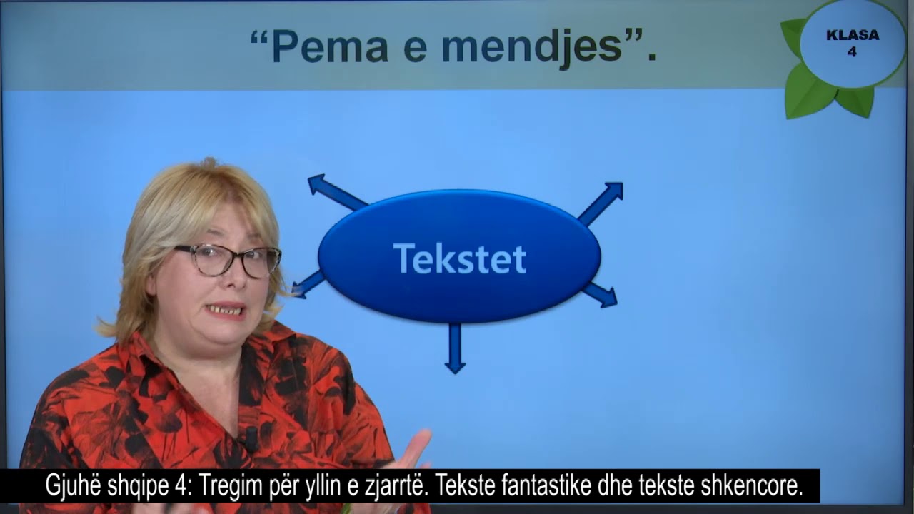 Gjuhë shqipe 4 - Tregim për yllin e zjarrtë. Tekste fantastike dhe tekste shkencore.