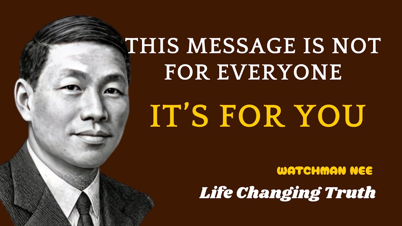 I Spent 10 Years Studying Watchman Nee's Teachings Here's What I Learned