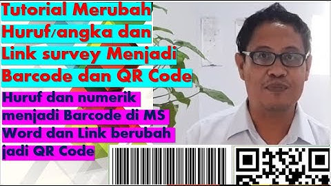 Tutorial Membuat Barcode dan QR Code (2022)