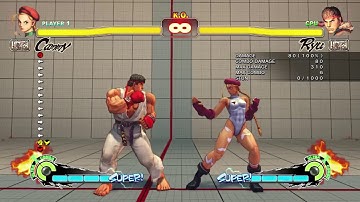 USF4 Cammy blocking tutorial (muh vortex)