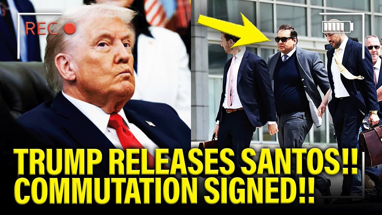 🚨BREAKING: Trump RELEASES George Santos from PRISON